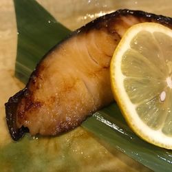 Close-up of bread in container