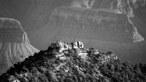 Rocks on rock formation