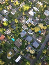Aerial view of roof