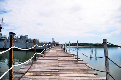 Pier on jetty