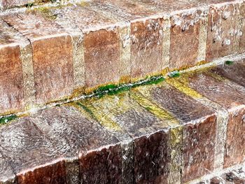 Full frame shot of stone wall