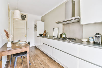 Interior of bathroom