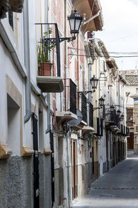 View of buildings in city