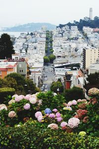 View of cityscape against sky