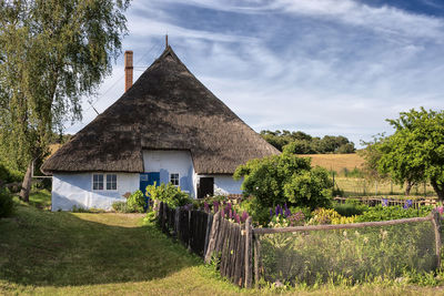 Traditional building against sky