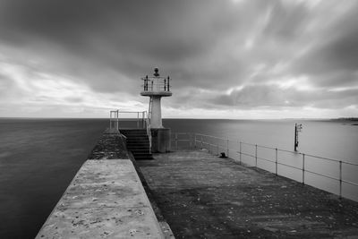 Lighthouse at seaside