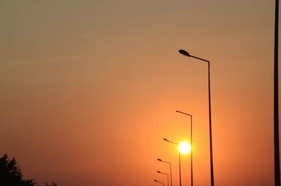 Dramatic sky during sunset