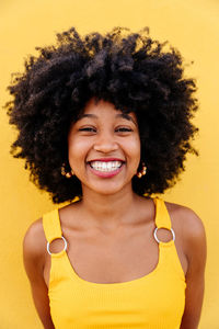 Portrait of young woman