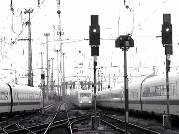 Railroad station platform