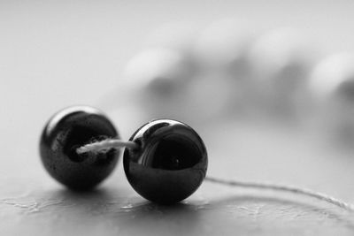 High angle view of fruits on table