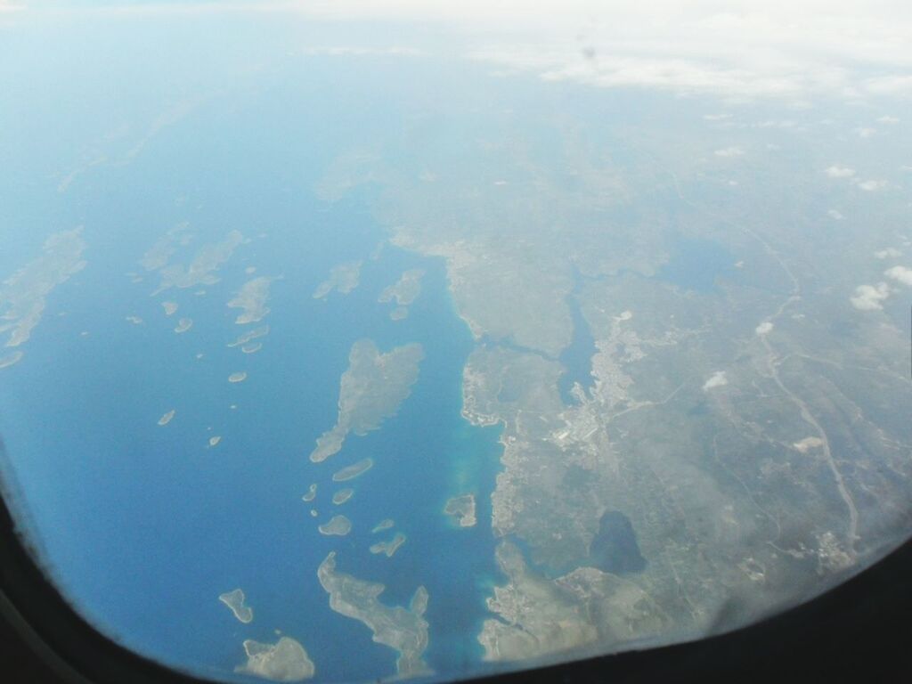 Over the Croatian coast