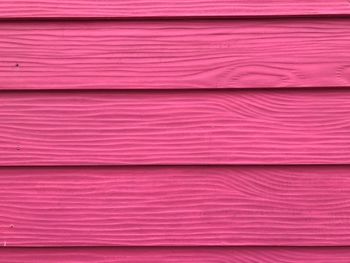 Full frame shot of pink wooden wall