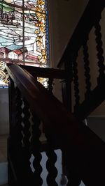 Close-up of staircase