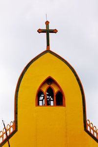 Low angle view of church