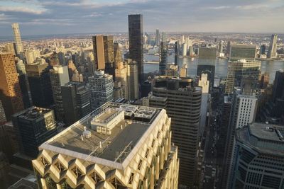 Aerial view of cityscape