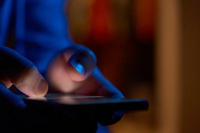 blue