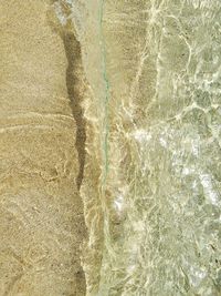 View of waves on beach