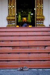 Full frame shot of illuminated building