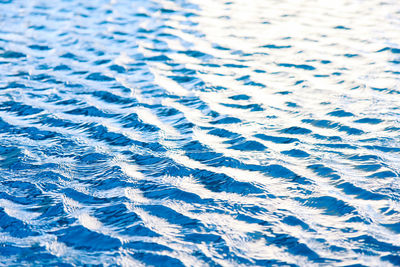 Full frame shot of rippled water