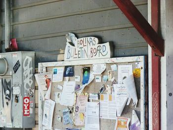 Close-up of text on paper