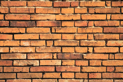 Full frame shot of brick wall