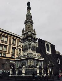 Low angle view of statue