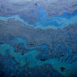 Full frame shot of oil spill