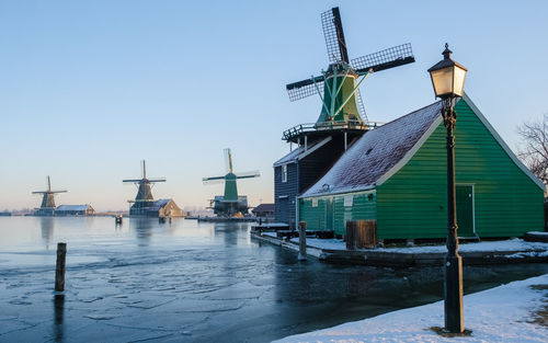 Built structure in water