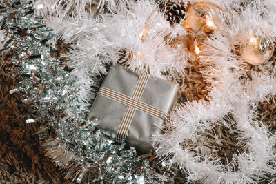 Close-up of christmas tree