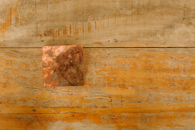 Full frame shot of weathered wooden wall