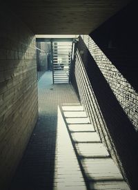 Narrow staircase