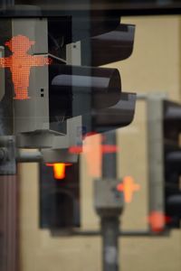 Close-up of street sign