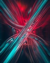 Full frame shot of light trails