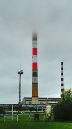 Low angle view of built structure against sky