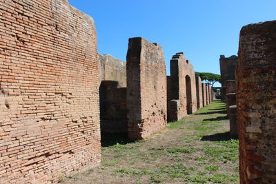 View of fort against the sky