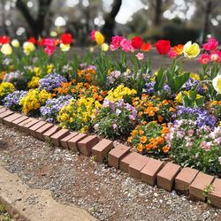 Close-up of multi colored flowers