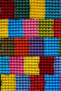 Full frame shot of multi colored pencils