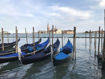 Boats in canal