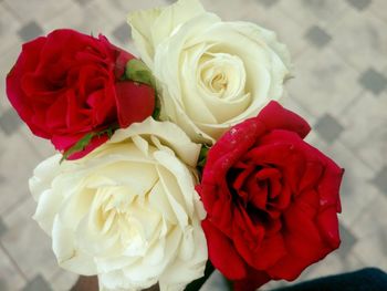 Close-up of rose bouquet