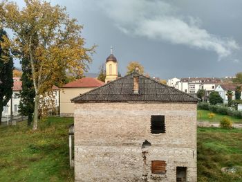 View of bell tower against sky