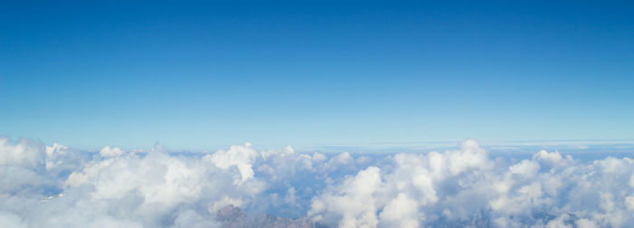 Low angle view of clouds in sky