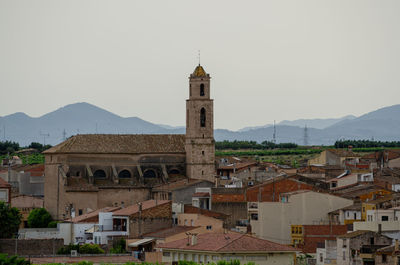 Buildings in city