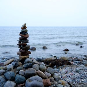 Stones on beach