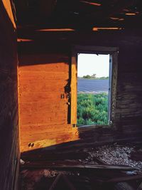 View of window