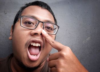 Portrait of mature man