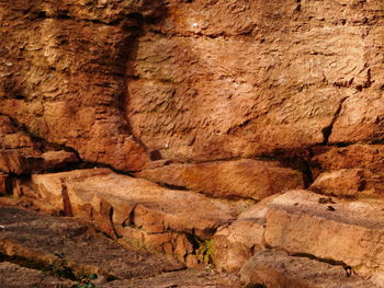 Rocks on rock formation