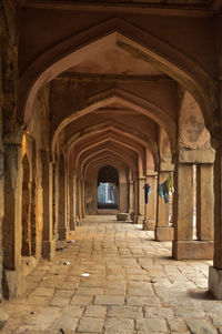 Corridor of building