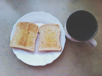 Close-up of coffee cup