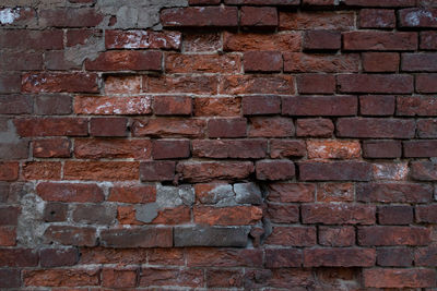 Full frame shot of brick wall