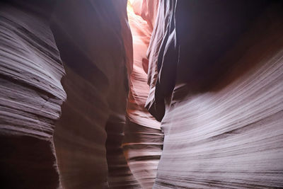 Close-up of person standing on rock